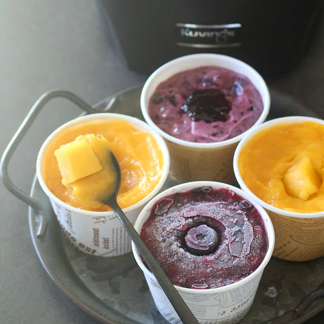 🥭🫐🍓フルーツソルベ @lilymaman