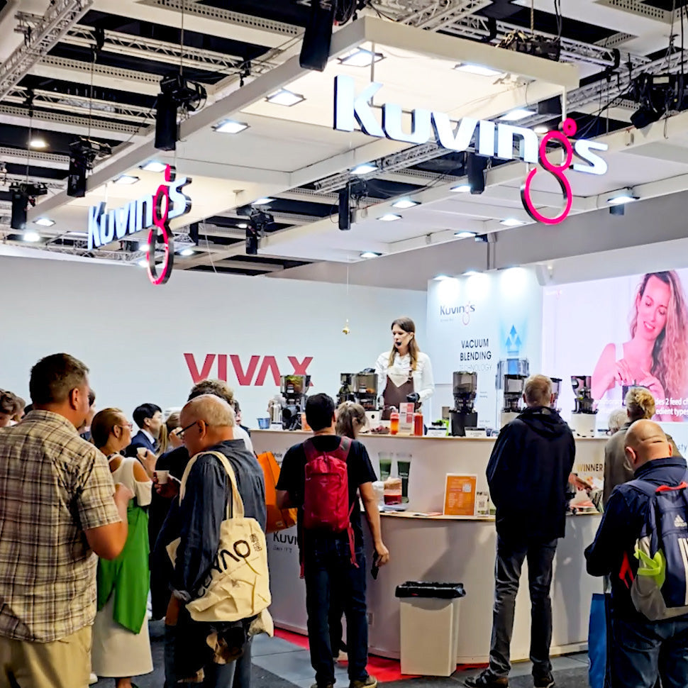 ベルリンで開催されたIFAにて、Kuvingsが好評を得ました！