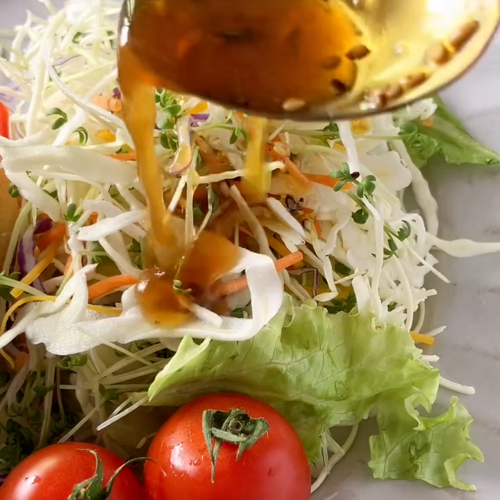 ジュースで作る、はっさくドレッシング ~和風テイスト~